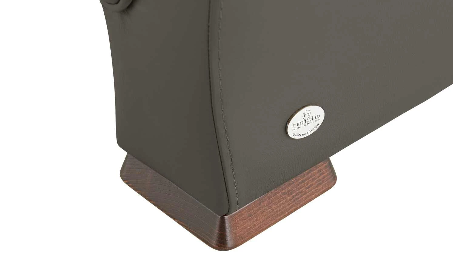 himolla Ledersofa 2253 | Schlamm (Grau-Braun) 6 himolla Ledersofa 2253 | Schlamm (Grau-Braun) – Bild 4