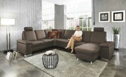 meinSofa Wohnlandschaft Elsa | Mocca (Braun) links Grundfunktion