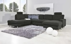 meinSofa Wohnlandschaft Jana | Grau links ohne