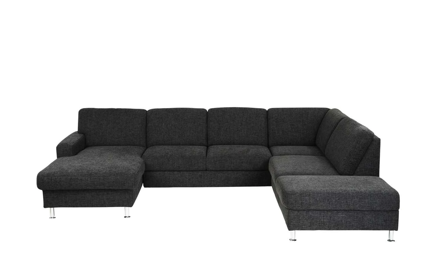 meinSofa Wohnlandschaft Jana | Anthrazit rechts ohne 3 meinSofa Wohnlandschaft Jana | Anthrazit rechts ohne