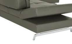 JOOP! Ecksofa Leder Loft 8108 | Stone (Grau) rechts -Sofas Verkaufsladen 19400020 19 202203181234