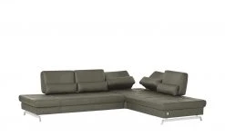 JOOP! Ecksofa Leder Loft 8108 | Stone (Grau) rechts -Sofas Verkaufsladen 19400020 3 202203181234