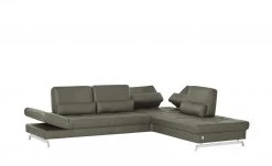 JOOP! Ecksofa Leder Loft 8108 | Stone (Grau) rechts -Sofas Verkaufsladen 19400020 4 202203181234