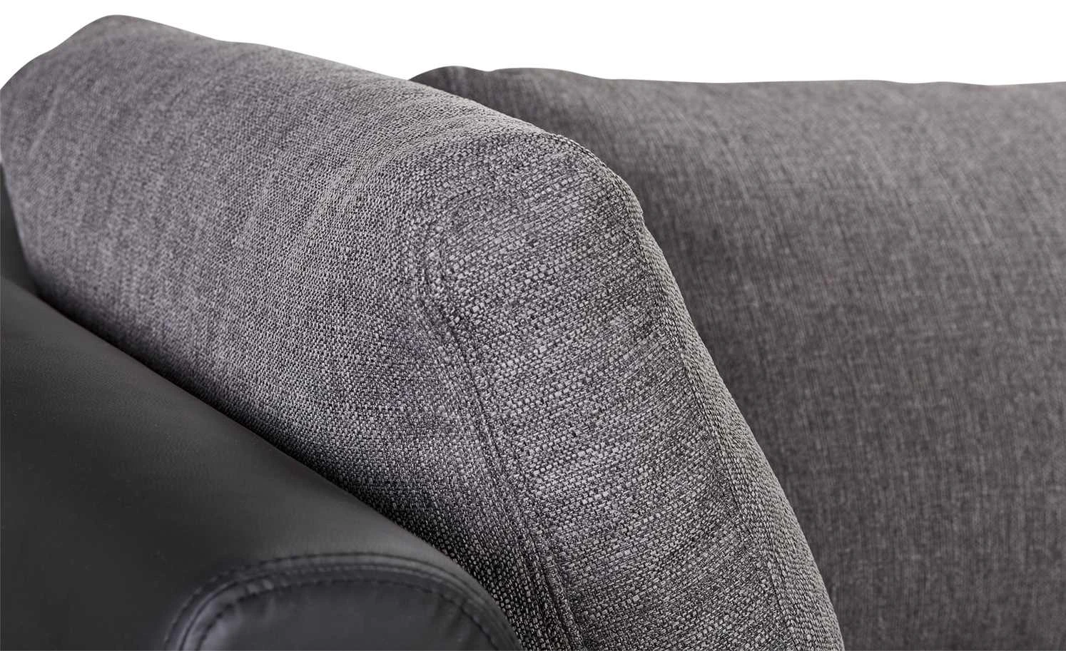 switch Ecksofa Panama | Schwarz Elefant-Grau rechts ohne 11 switch Ecksofa Panama | Schwarz Elefant-Grau rechts ohne – Bild 9