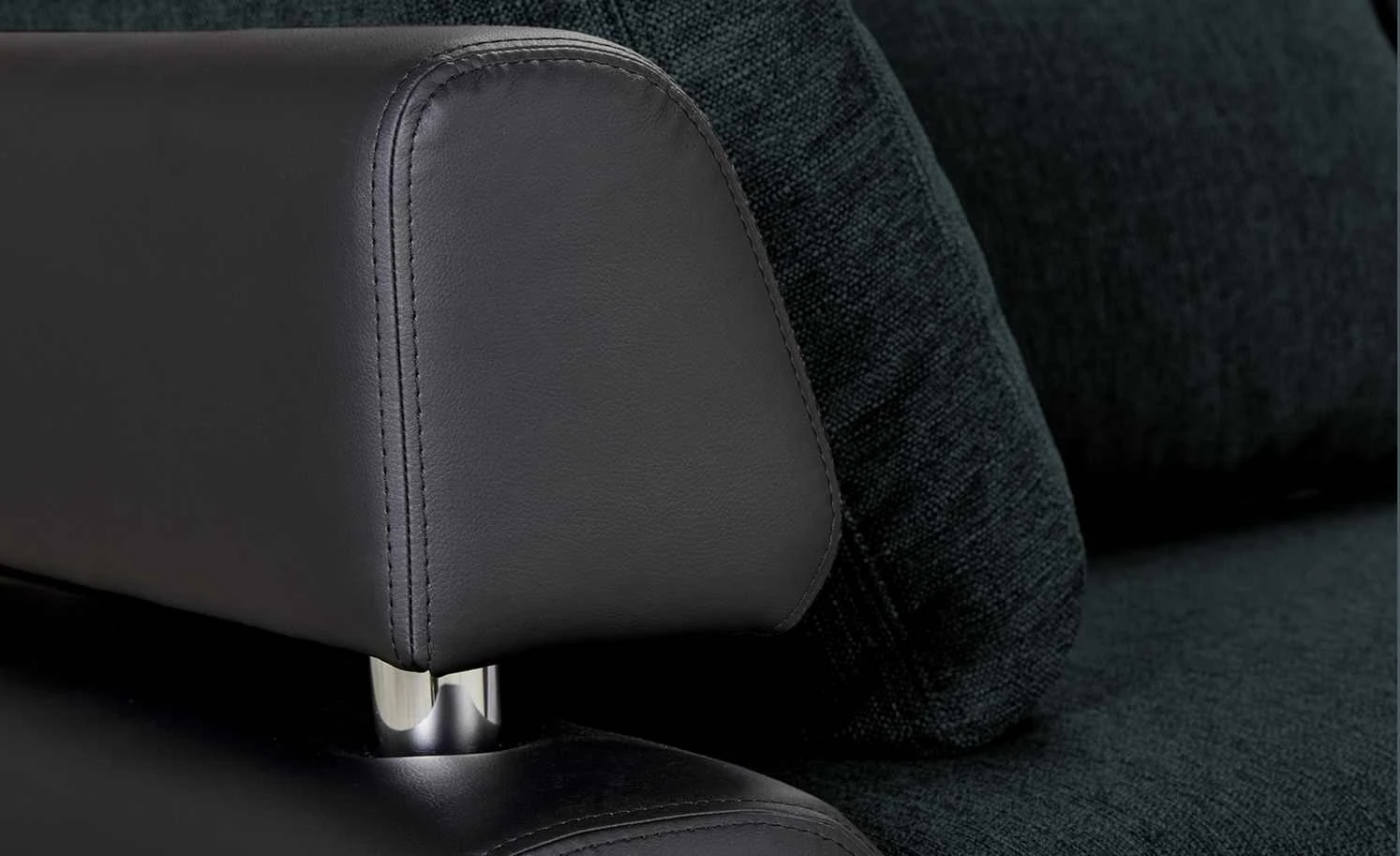 switch Ecksofa Panama | Schwarz Schwarz rechts ohne 5 switch Ecksofa Panama | Schwarz Schwarz rechts ohne – Bild 3