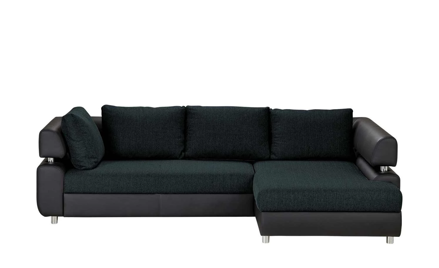 switch Ecksofa Panama | Schwarz Schwarz rechts ohne 3 switch Ecksofa Panama | Schwarz Schwarz rechts ohne