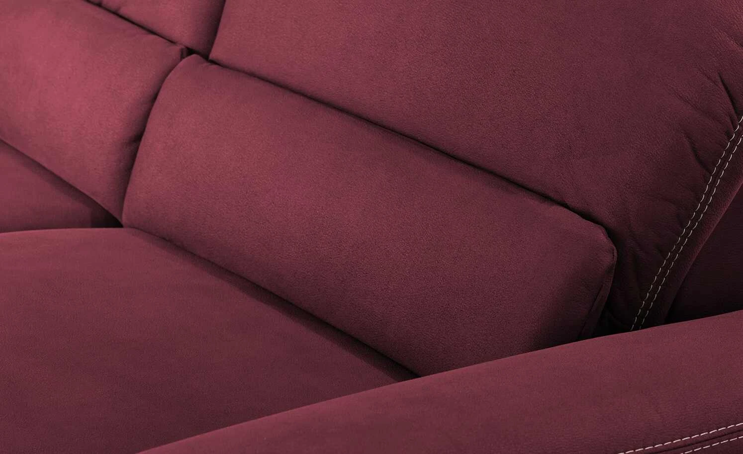 Musterring Sofa MR 390 | Cherry (Dunkelrot) 13 Musterring Sofa MR 390 | Cherry (Dunkelrot) – Bild 11