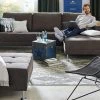 smart Ecksofa Garda | Dunkelgrau rechts Flachgewebe -Sofas Verkaufsladen 20402144 4 201811271515