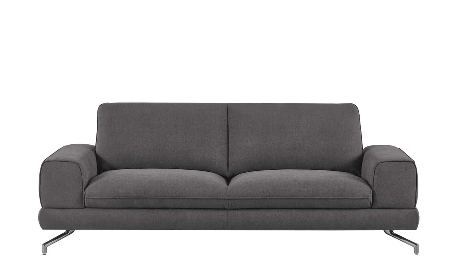 smart Sofa 3-sitzig dunkelgrau - Stoff Bonika | 3 Dunkelgrau Flachgewebe 13 smart Sofa 3-sitzig dunkelgrau - Stoff Bonika | 3 Dunkelgrau Flachgewebe – Bild 11