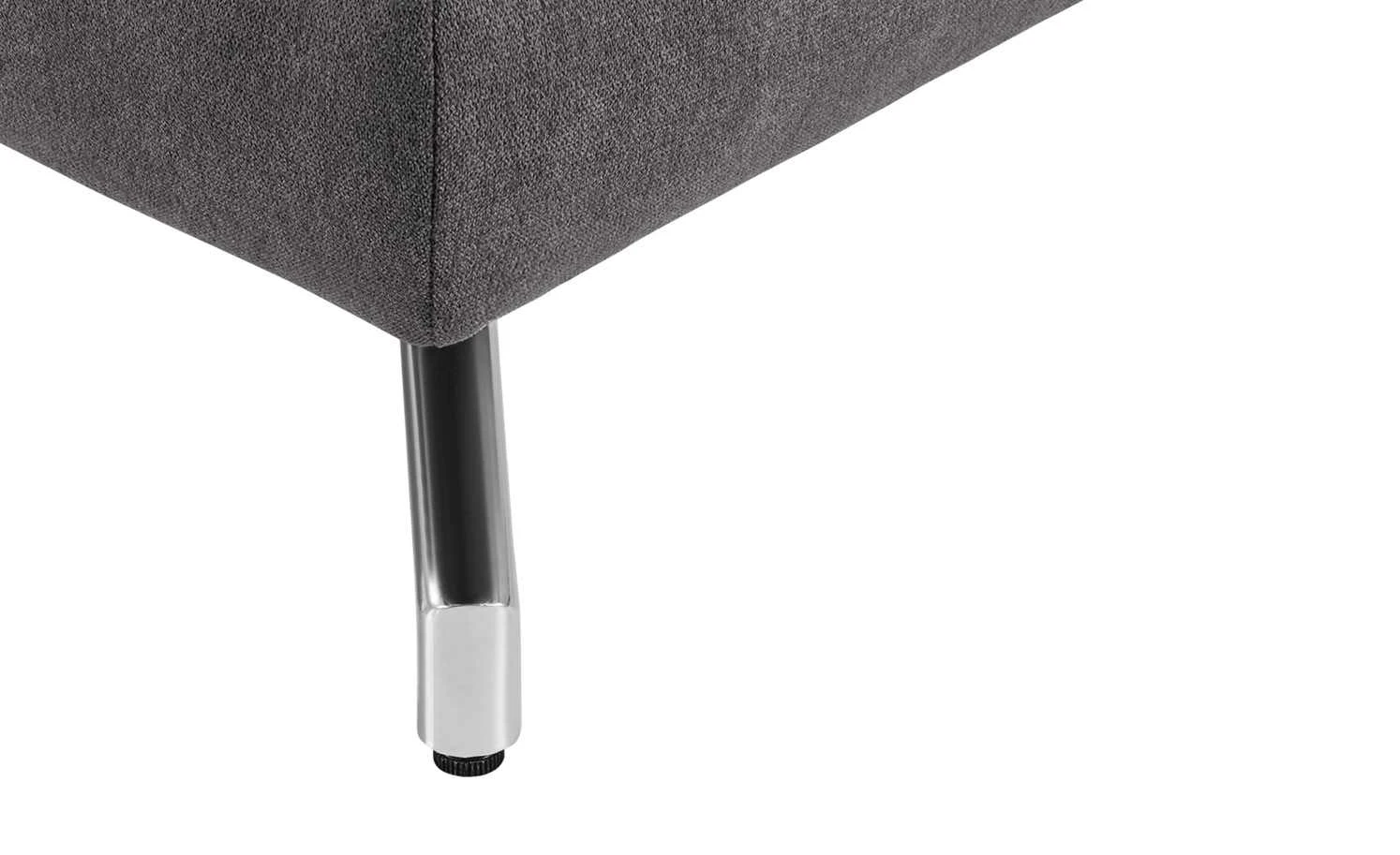 smart Sofa 3-sitzig dunkelgrau - Stoff Bonika | 3 Dunkelgrau Flachgewebe 6 smart Sofa 3-sitzig dunkelgrau - Stoff Bonika | 3 Dunkelgrau Flachgewebe – Bild 4