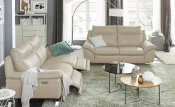 Natuzzi Editions Sofa Orlando | Seashell (Beige) 2 ohne