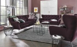 pop Sofa Caldara | Purple (Lila) 2 Chrom