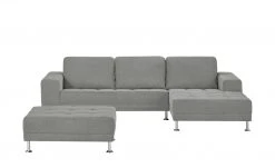 smart Ecksofa Garda | Hellgrau rechts Flachgewebe -Sofas Verkaufsladen 20407554 9 202107211257