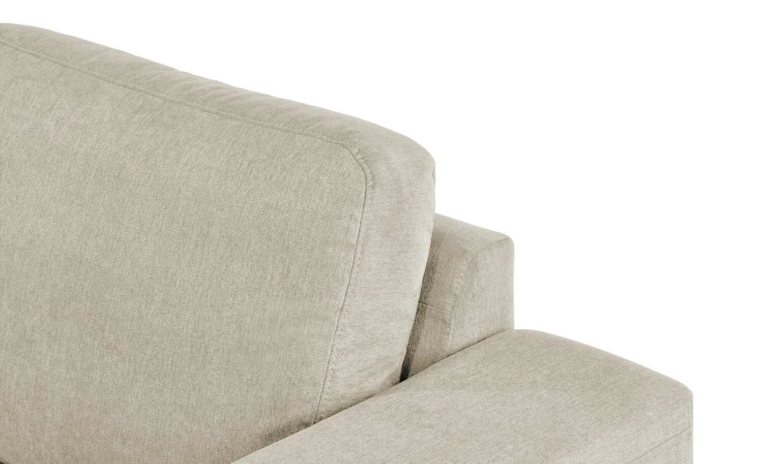 smart Ecksofa Garda | Wollweiß rechts Flachgewebe 8 smart Ecksofa Garda | Wollweiß rechts Flachgewebe – Bild 6