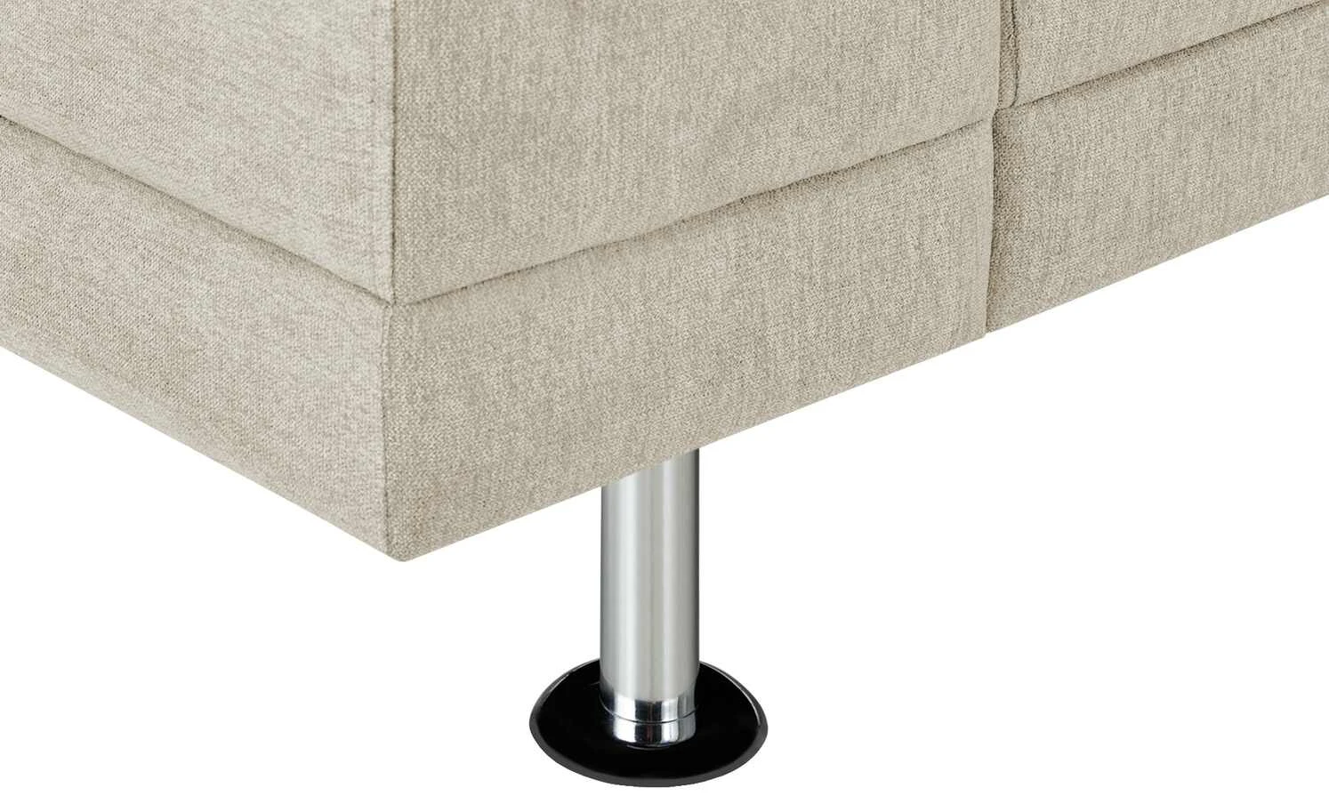 smart Ecksofa Garda | Wollweiß rechts Flachgewebe 9 smart Ecksofa Garda | Wollweiß rechts Flachgewebe – Bild 7