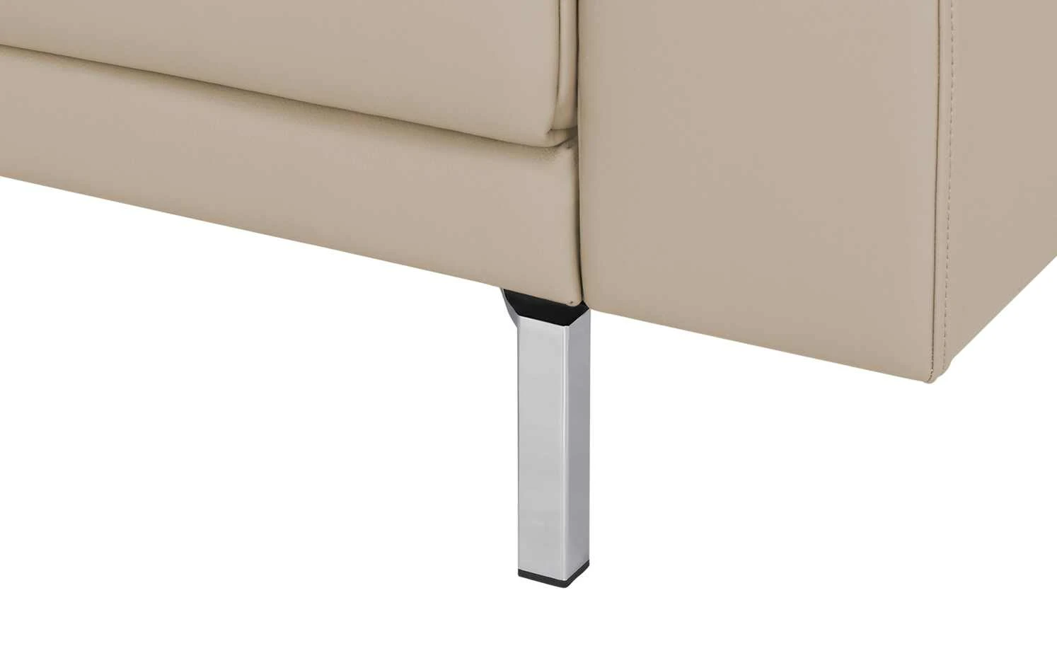 hülsta Sofa Sofabank aus Leder HS 450 | Graubeige 240|cm 8 hülsta Sofa Sofabank aus Leder HS 450 | Graubeige 240|cm – Bild 6