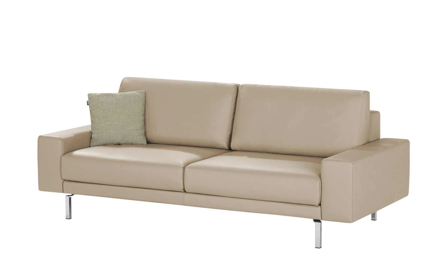 hülsta Sofa Sofabank aus Leder HS 450 | Graubeige 220|cm 9 hülsta Sofa Sofabank aus Leder HS 450 | Graubeige 220|cm – Bild 7