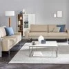 hülsta Sofa Sofabank aus Leder HS 450 | Graubeige 220|cm -Sofas Verkaufsladen 20409386 8 202101042356