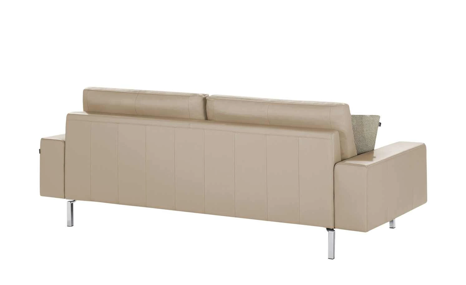 hülsta Sofa Sofabank aus Leder HS 450 | Graubeige 220|cm 11 hülsta Sofa Sofabank aus Leder HS 450 | Graubeige 220|cm – Bild 9