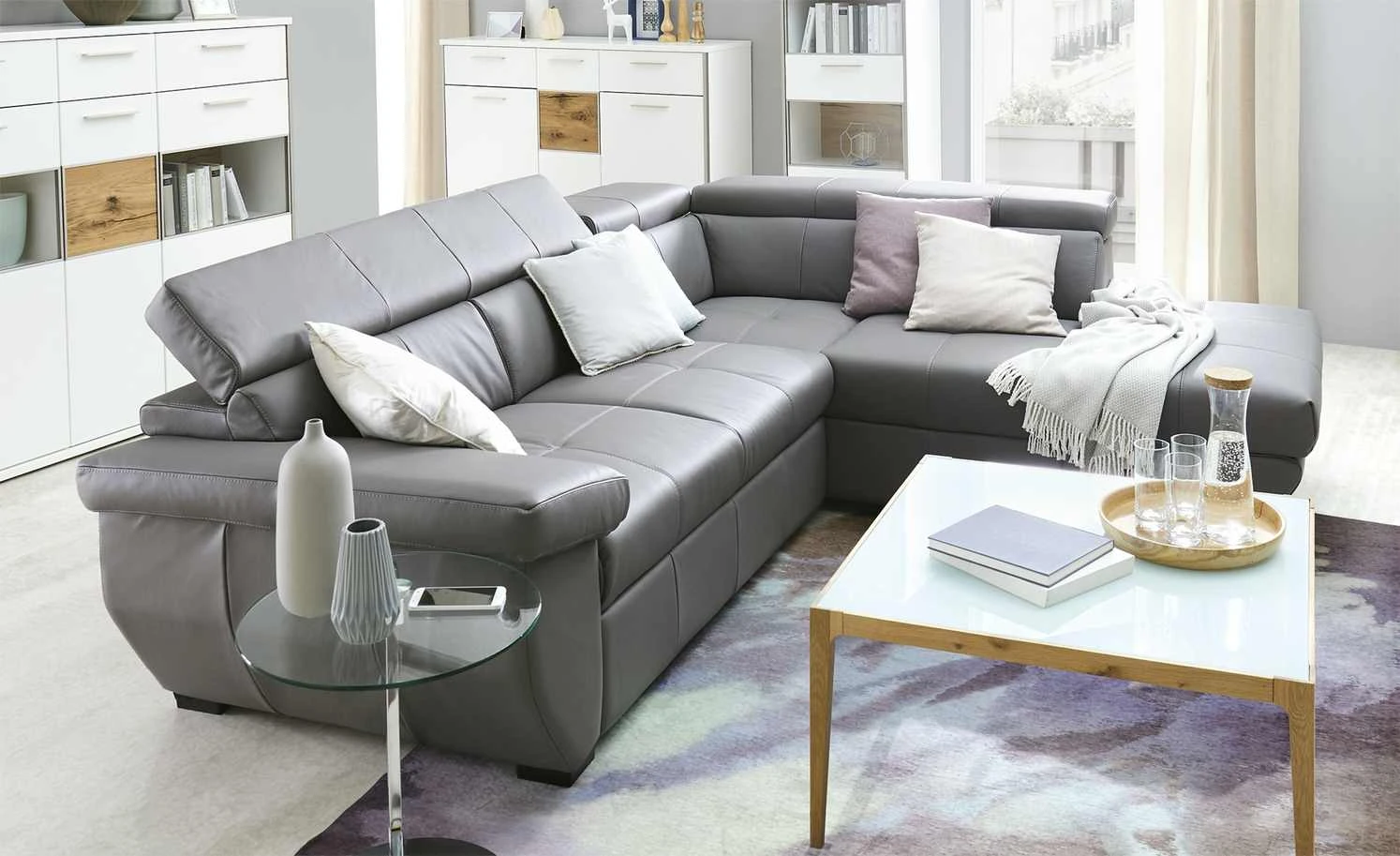 uno Ecksofa Speedway | Stein (Grau) rechts Erweiterte Funktion 3 uno Ecksofa Speedway | Stein (Grau) rechts Erweiterte Funktion