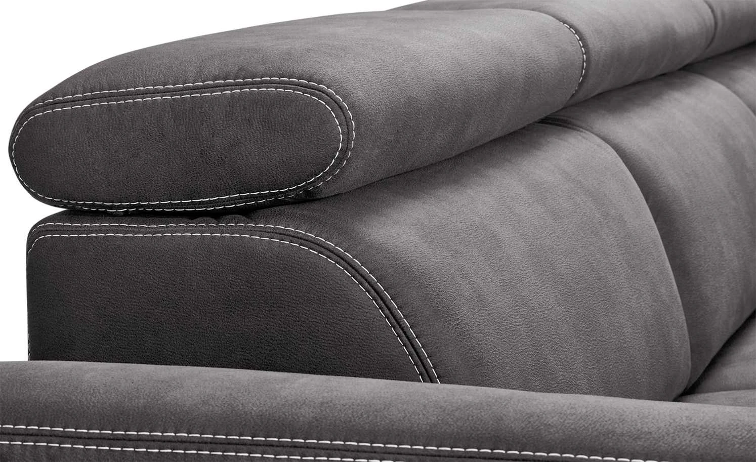 Ecksofa Indra | Anthrazit rechts Grundfunktion 8 Ecksofa Indra | Anthrazit rechts Grundfunktion – Bild 6