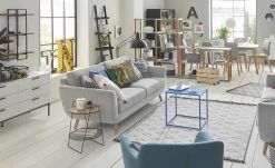 SOHO Sofa Smilla | 3 Silbergrau -Sofas Verkaufsladen 21400164 13 201902222200