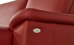 meinSofa Leder-Wohnlandschaft Carolin | Chilli (Rot) links Erweiterte Funktion -Sofas Verkaufsladen 21400435 7 201811271526