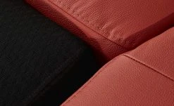 meinSofa Leder-Wohnlandschaft Carolin | Chilli (Rot) links Erweiterte Funktion -Sofas Verkaufsladen 21400435 8 201811271526