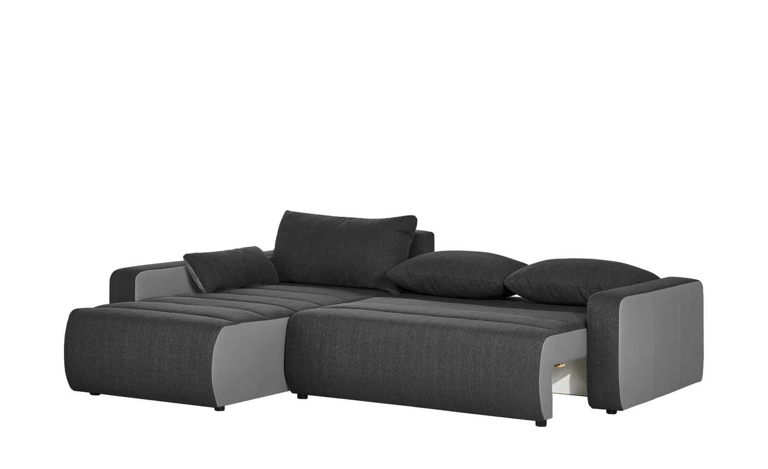 smart Ecksofa Fania | Dunkelgrau / Grau links 7 smart Ecksofa Fania | Dunkelgrau / Grau links – Bild 5