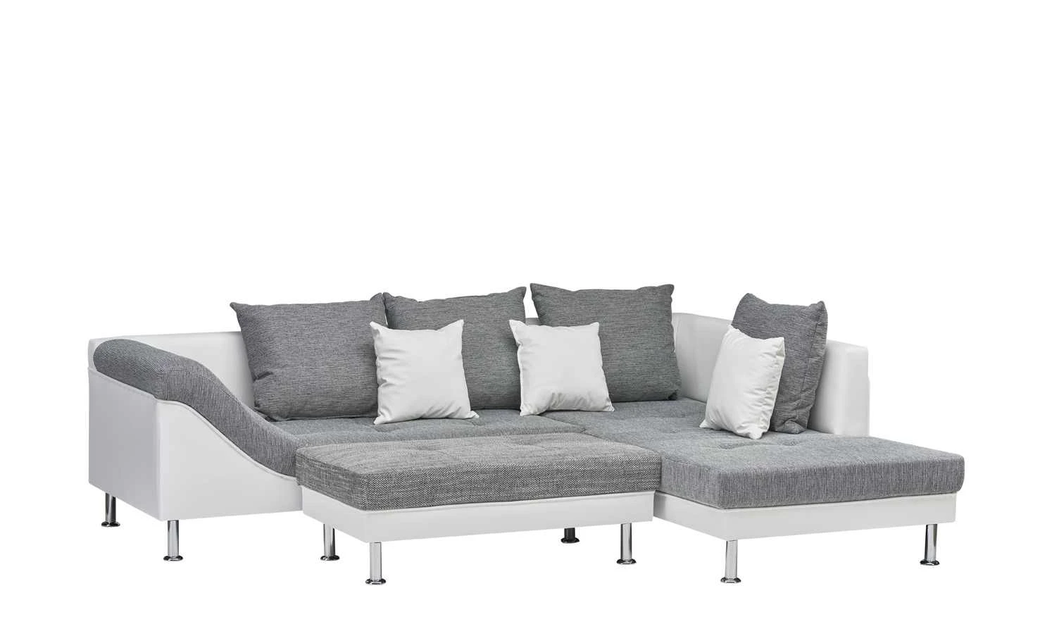 Ecksofa Rico | Weiß rechts 4 Ecksofa Rico | Weiß rechts – Bild 2