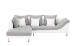 Ecksofa Rico | Weiß links