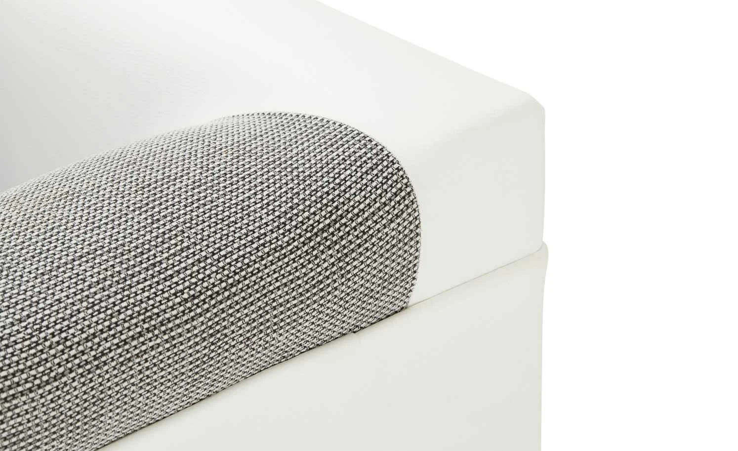 Ecksofa Rico | Weiß links 8 Ecksofa Rico | Weiß links – Bild 6