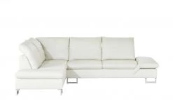 W.SCHILLIG Ledersofa Saraa | links Grundfunktion