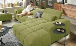 uno Ecksofa Origo | Grün rechts