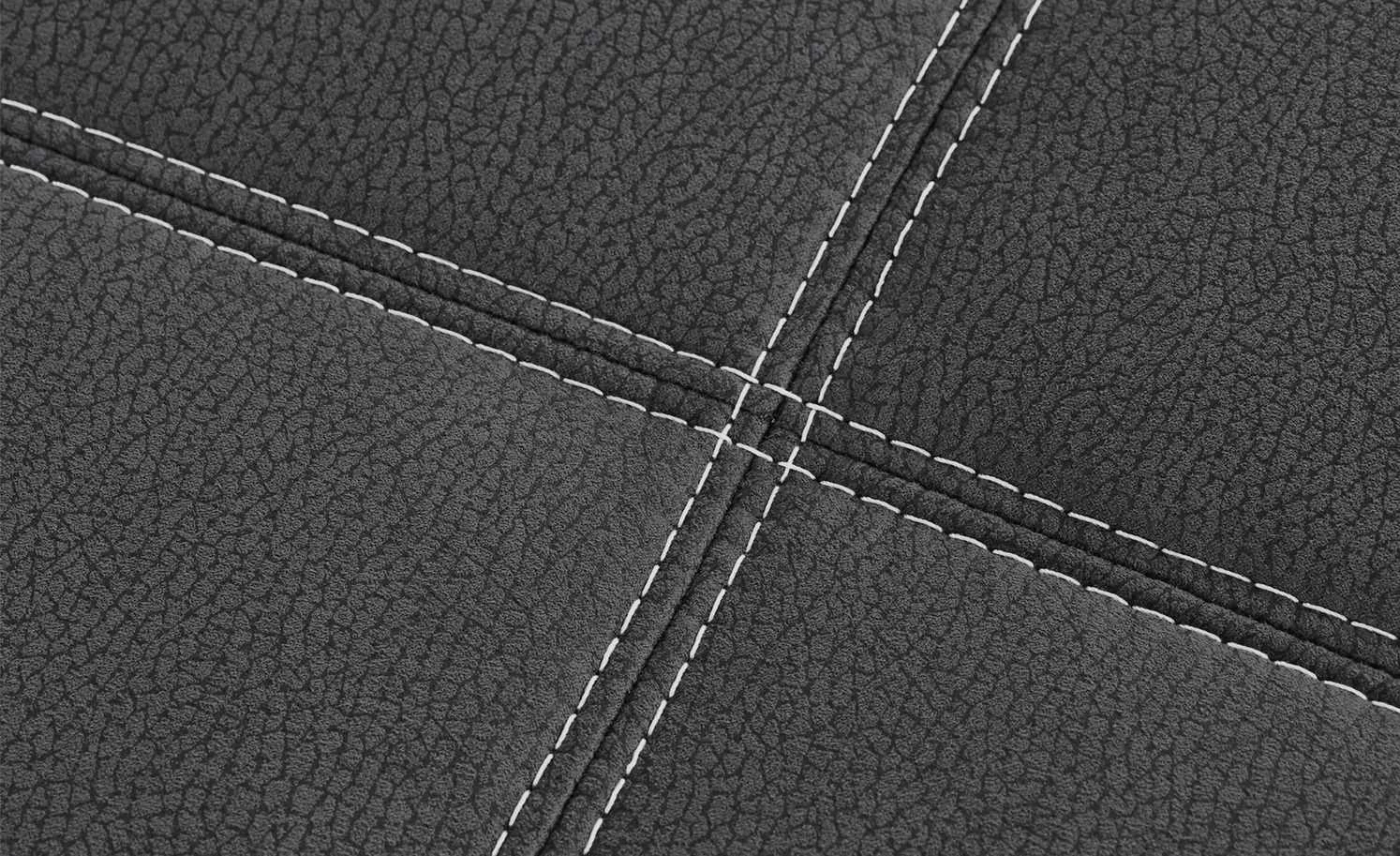 bobb Ecksofa mit Boxspringpolsterung Filis de Luxe | Mikrofaser Graphitgrau rechts verchromt 13 bobb Ecksofa mit Boxspringpolsterung Filis de Luxe | Mikrofaser Graphitgrau rechts verchromt – Bild 11