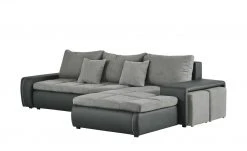 switch Ecksofa mit 2 Sitzhocker Riva | Silver (Grau) rechts ohne -Sofas Verkaufsladen 21405202 13 202109201234