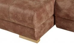 bobb Ecksofa cognac - Mikrofaser Caro | Cognac (Hellbraun) Mikrofaser in Kunstlederoptik links Erweiterte Funktion -Sofas Verkaufsladen 21405804 6 201901170915