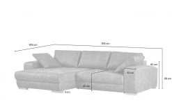 bobb Ecksofa cognac - Mikrofaser Caro | Cognac (Hellbraun) Mikrofaser in Kunstlederoptik links Erweiterte Funktion -Sofas Verkaufsladen 21405804 9 201906272232