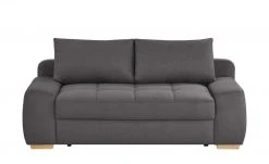bobb Schlafsofa mit Boxspringpolsterung Eleny de Luxe | Rock (Graubraun) Mikrofaser