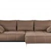 bobb Ecksofa mit Boxspringpolsterung Filis de Luxe | Mikrofaser Braun rechts verchromt -Sofas Verkaufsladen 21405900 6 201811271542