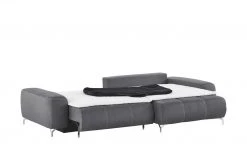 bobb Ecksofa mit Boxspringpolsterung Filis de Luxe | Mikrofaser Grau rechts verchromt -Sofas Verkaufsladen 21405904 11 202006091051