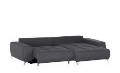 bobb Ecksofa mit Boxspringpolsterung Filis de Luxe | Mikrofaser Grau rechts verchromt -Sofas Verkaufsladen 21405904 14 202006091051