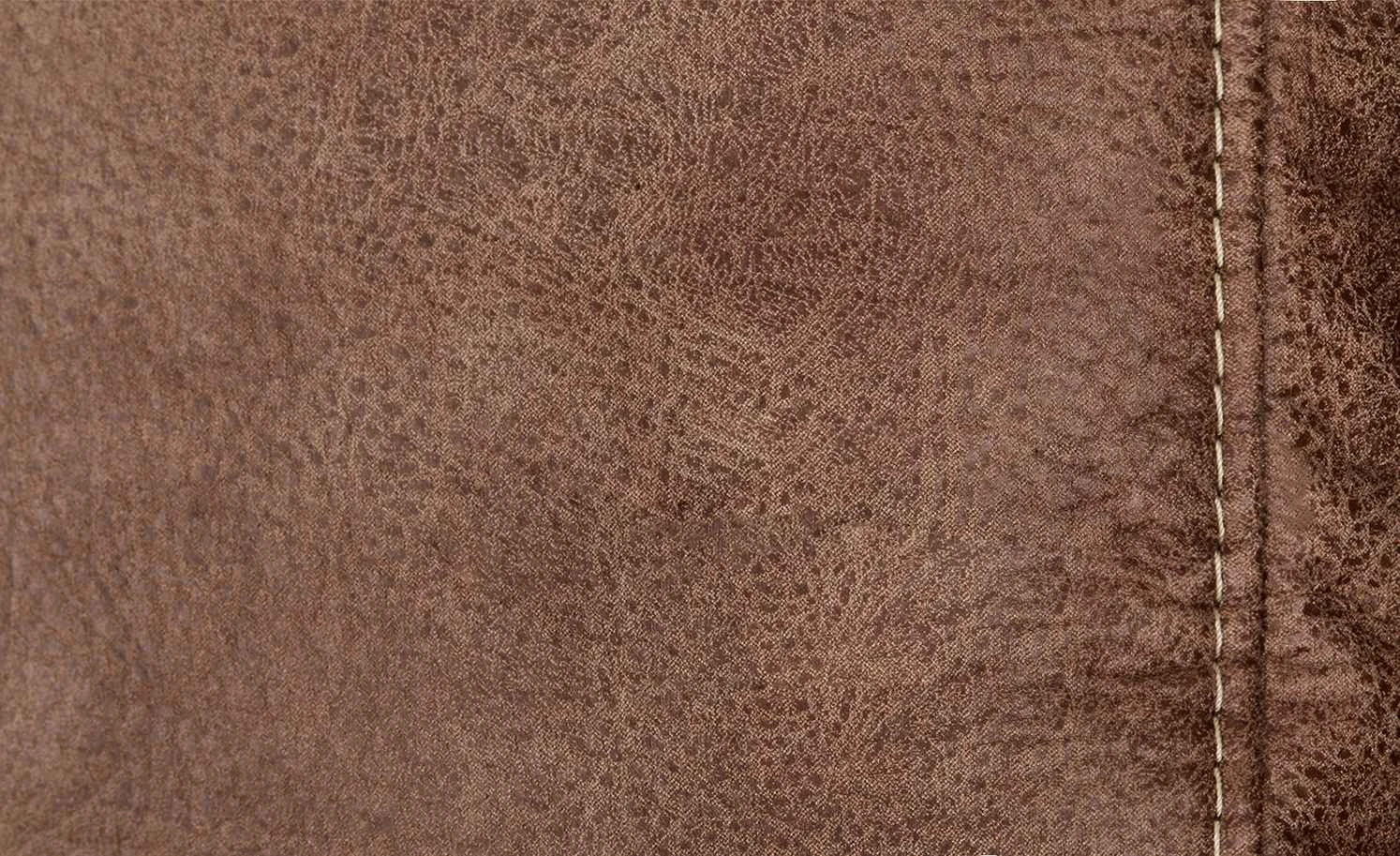 bobb Big Sofa cognac - Microfaser Caro | Cognac (Braun) Microfaser in Leder-Optik Erweiterte Funktion 4 bobb Big Sofa cognac - Microfaser Caro | Cognac (Braun) Microfaser in Leder-Optik Erweiterte Funktion – Bild 2