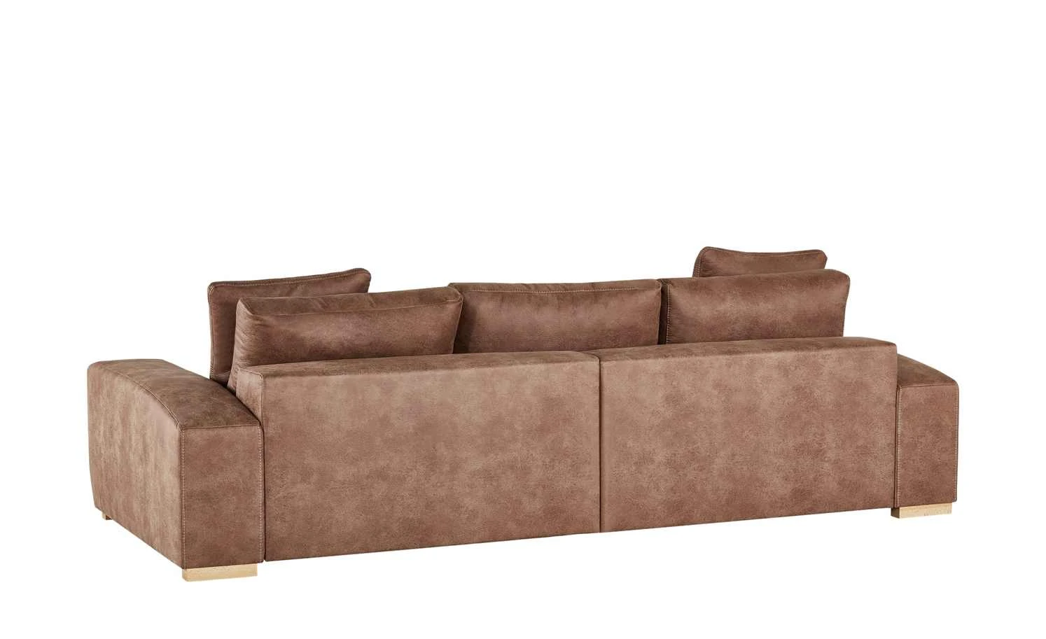 bobb Big Sofa cognac - Microfaser Caro | Cognac (Braun) Microfaser in Leder-Optik Erweiterte Funktion 5 bobb Big Sofa cognac - Microfaser Caro | Cognac (Braun) Microfaser in Leder-Optik Erweiterte Funktion – Bild 3