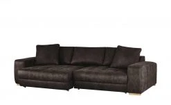 bobb Big Sofa dunkelbraun - Microfaser Caro | Espresso Microfaser in Leder-Optik Erweiterte Funktion -Sofas Verkaufsladen 21406109 12 202106181241