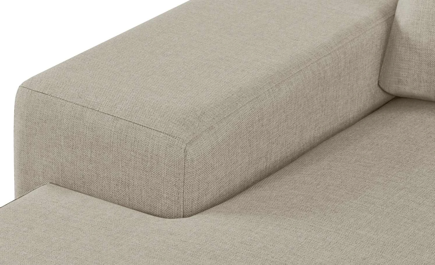 Ecksofa Renée | Schlamm (Beige) links Webstoff 8 Ecksofa Renée | Schlamm (Beige) links Webstoff – Bild 6