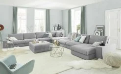 Wohnlandschaft Brooke | Hellgrau