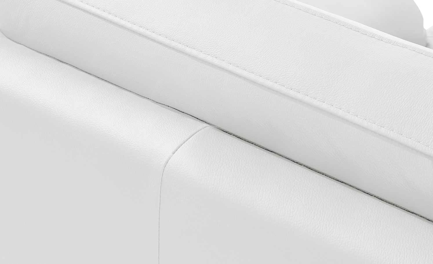 meinSofa Leder-Wohnlandschaft Carolin | Weiß links ohne 9 meinSofa Leder-Wohnlandschaft Carolin | Weiß links ohne – Bild 7