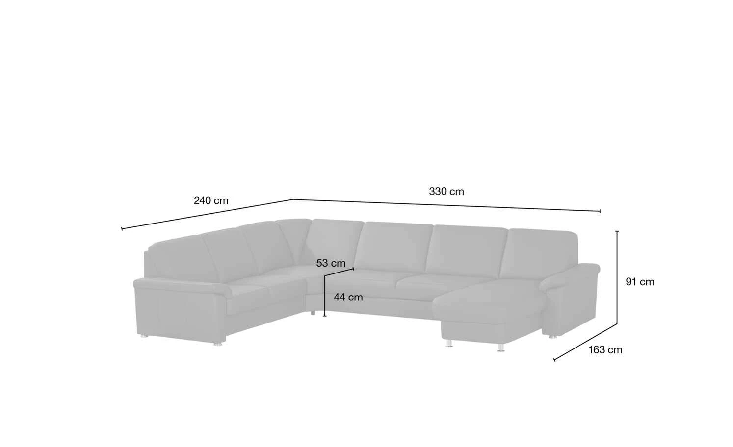 meinSofa Leder-Wohnlandschaft Carolin | Brombeer (Violett) links ohne 10 meinSofa Leder-Wohnlandschaft Carolin | Brombeer (Violett) links ohne – Bild 8