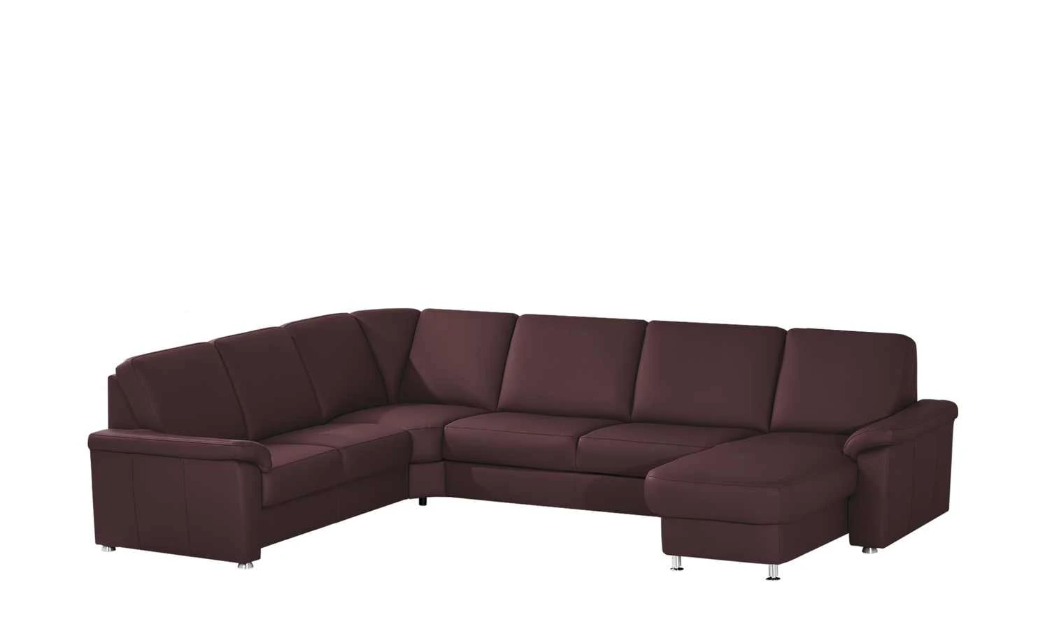 meinSofa Leder-Wohnlandschaft Carolin | Brombeer (Violett) links ohne 9 meinSofa Leder-Wohnlandschaft Carolin | Brombeer (Violett) links ohne – Bild 7